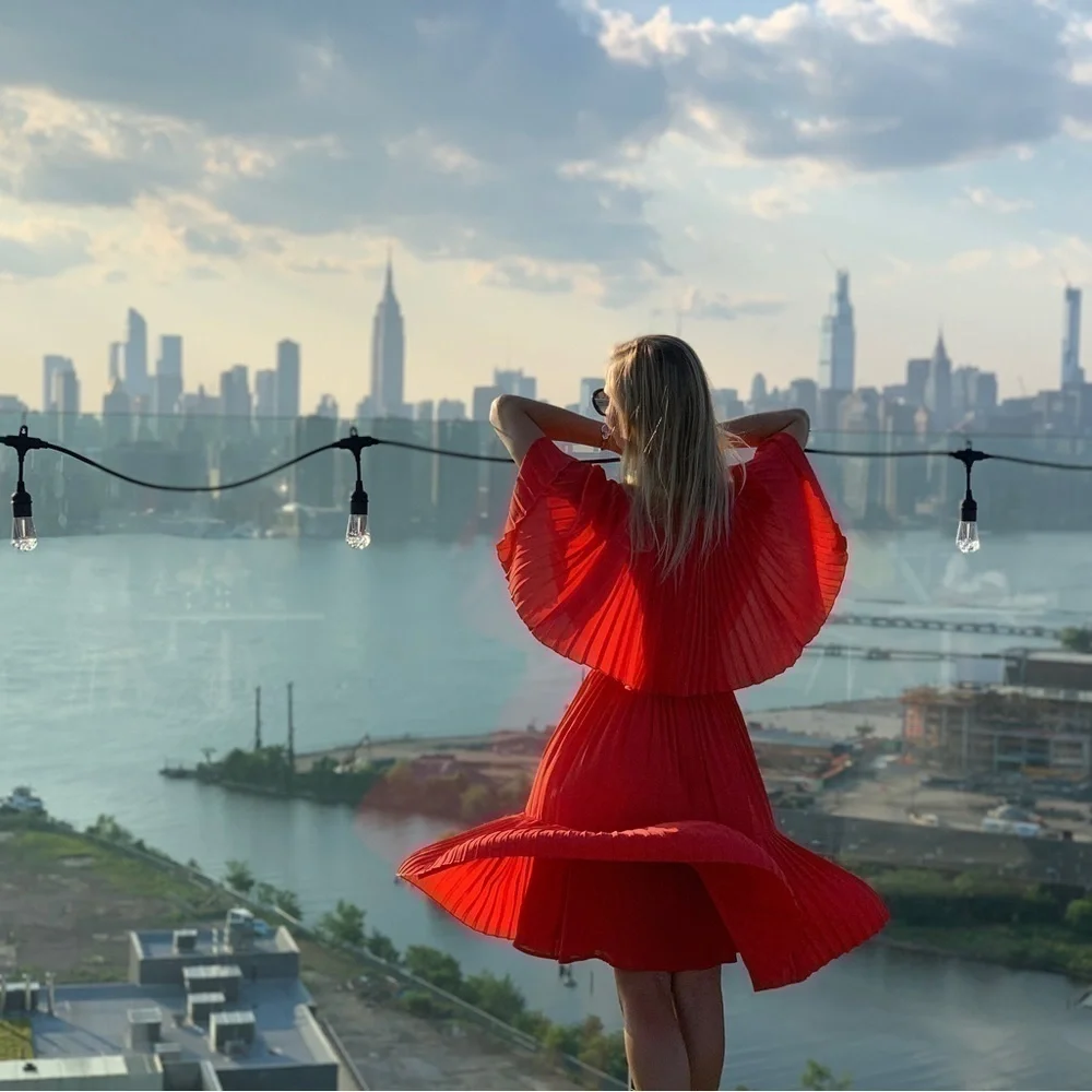 𝅺❤️ Kate Spade Pleated Cape Dress - size 00​ - Picture 6 of 6